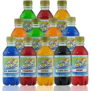 Sno-Tubz Slush Puppy Syrup Snow Cone Syrup Free Strawspoons Included Our 12 Flavours Desi Sno-Tubz Slush Puppy Syrup Snow Cone Syrup Free Strawspoons Included Our 12 Flavours Desi