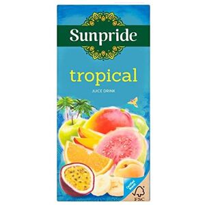 Sunpride Multivitamin Tropical Natural Fruit Juice Drink - 1L Sunpride Multivitamin Tropical Natural Fruit Juice Drink - 1L