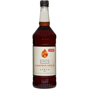 Simply 1 Litre Bottle of Sugar Free Pumpkin Spice Flavour Syrup Simply 1 Litre Bottle of Sugar Free Pumpkin Spice Flavour Syrup