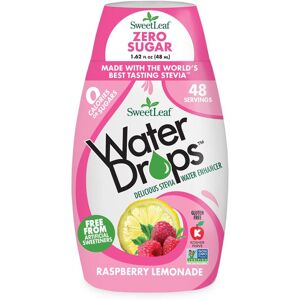 SweetLeaf WaterDrops Raspberry Lemonade, 1.62 Ounce - Gluten-Free Beverage Flavo SweetLeaf WaterDrops Raspberry Lemonade, 1.62 Ounce - Gluten-Free Beverage Flavo