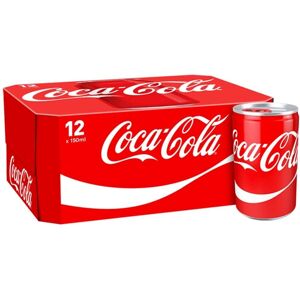 Coca Cola Coca-Cola Original Taste Cans, 12 x 150ml Coca Cola Coca-Cola Original Taste Cans, 12 x 150ml