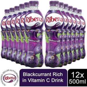 Ribena Blackcurrant Juice Drink 500ml, 12pk Ribena Blackcurrant Juice Drink 500ml, 12pk