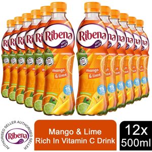 12 Pk of Ribena Mango & Lime Juice, 500ml 12 Pk of Ribena Mango & Lime Juice, 500ml