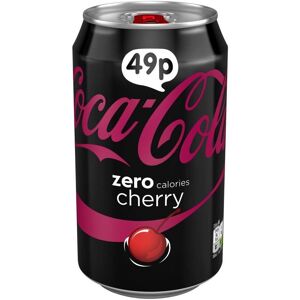Coca Cola ( 24 Pack ) Coke Zero Cherry - 330ml Coca Cola ( 24 Pack ) Coke Zero Cherry - 330ml