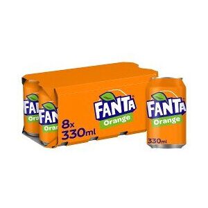 Fanta Orange 8 x 330ml (Pack of 3) Fanta Orange 8 x 330ml (Pack of 3)