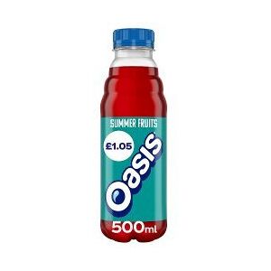 Oasis Summer Fruits 12 x 500ml (Pack of 12) Oasis Summer Fruits 12 x 500ml (Pack of 12)