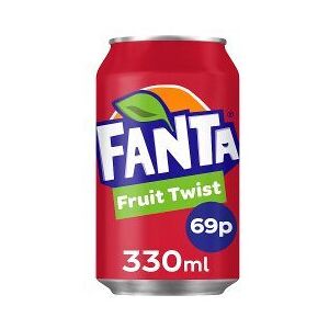 Fanta Fruit Twist 24 x 330ml (Pack of 24) Fanta Fruit Twist 24 x 330ml (Pack of 24)