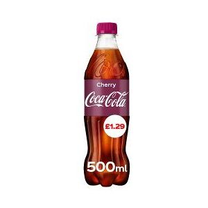 Coca Cola Coca-Cola Cherry 500ml (Pack of 12) Coca Cola Coca-Cola Cherry 500ml (Pack of 12)