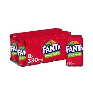 Fanta Fruit Twist 8 x 330ml (Pack of 3) Fanta Fruit Twist 8 x 330ml (Pack of 3)