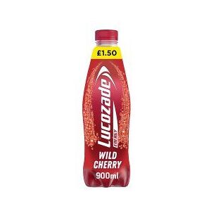 Lucozade Energy Drink Cherry 900ml (Pack of 12) Lucozade Energy Drink Cherry 900ml (Pack of 12)