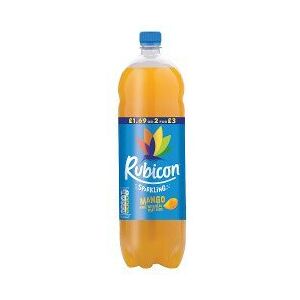 Rubicon Sparkling Mango Juice Drink 2L (Pack of 6) Rubicon Sparkling Mango Juice Drink 2L (Pack of 6)