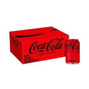 Coca Cola Coca-Cola Zero Sugar 330ml (Pack of 2) Coca Cola Coca-Cola Zero Sugar 330ml (Pack of 2)