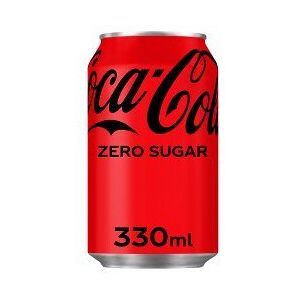 Coca Cola Coca-Cola Zero Sugar 330ml (Pack of 24) Coca Cola Coca-Cola Zero Sugar 330ml (Pack of 24)