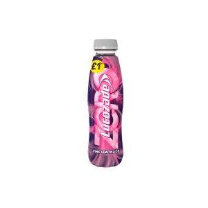 Lucozade Zero Pink Lemonade 380ml (24 x 380ml) Lucozade Zero Pink Lemonade 380ml (24 x 380ml)