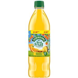 Robinsons Orange & Pineapple No Added Sugar Squash 900ml (Pack of 12) Robinsons Orange & Pineapple No Added Sugar Squash 900ml (Pack of 12)