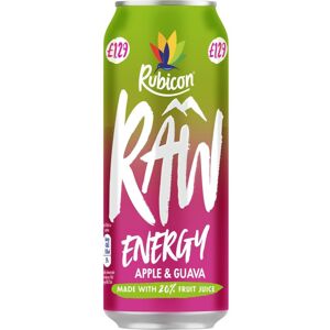 Rubicon Raw Energy Apple & Guava 500ml (Pack of 12) Rubicon Raw Energy Apple & Guava 500ml (Pack of 12)