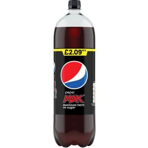 Pepsi Max No Sugar Cola 2L (Pack of 6) Pepsi Max No Sugar Cola 2L (Pack of 6)