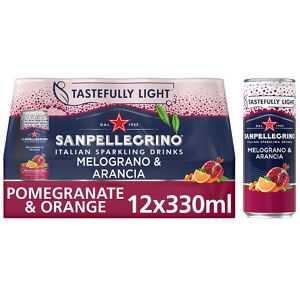 San Pellegrino Pomegranate & Orange 330ml (Pack of 12) San Pellegrino Pomegranate & Orange 330ml (Pack of 12)