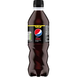 Pepsi Max No Sugar Cola 500ml (Pack of 12) Pepsi Max No Sugar Cola 500ml (Pack of 12)