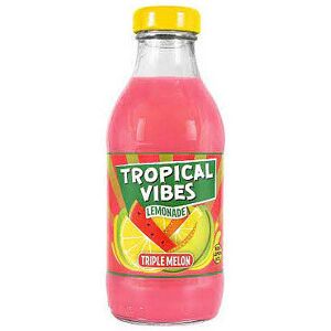 Tropical Vibes Lemonade Triple Melon, 300ml (Pack of 15) Tropical Vibes Lemonade Triple Melon, 300ml (Pack of 15)
