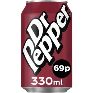 Dr Pepper 330ml (Pack of 24) Dr Pepper 330ml (Pack of 24)
