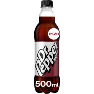 Dr Pepper Zero 500ml (Pack of 12) Dr Pepper Zero 500ml (Pack of 12)
