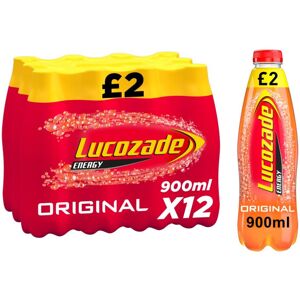 Lucozade Energy Original 900ml (Pack of 12) Lucozade Energy Original 900ml (Pack of 12)