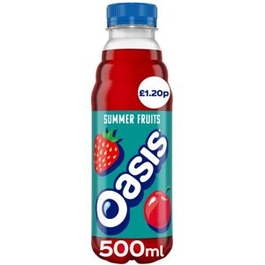 Oasis Summer Fruits 500ml ( Pack of 12 ) Oasis Summer Fruits 500ml ( Pack of 12 )
