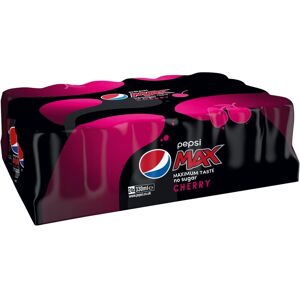 Pepsi Max Cherry, 330ml Can, Pack of 24 Pepsi Max Cherry, 330ml Can, Pack of 24