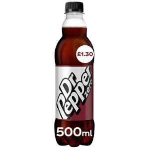 Dr Pepper Zero 500ml PM 1.30 (Case of 12, 12 x 500ml) Dr Pepper Zero 500ml PM 1.30 (Case of 12, 12 x 500ml)