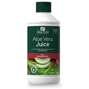 Aloe Pura Aloe Vera Cranberry Juice, 1 L (Pack of 1) Aloe Pura Aloe Vera Cranberry Juice, 1 L (Pack of 1)