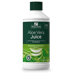 Aloe Pura Maximum Strength Aloe Vera Juice, Aloe, 1 L (Pack of 1) Aloe Pura Maximum Strength Aloe Vera Juice, Aloe, 1 L (Pack of 1)