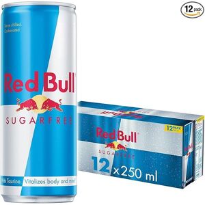 Red Bull Energy Drink Sugar Free 250ml 12 pack Red Bull Energy Drink Sugar Free 250ml 12 pack