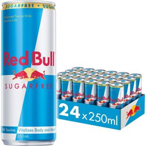 Red Bull Energy Drink Sugar Free 250ml x24 Red Bull Energy Drink Sugar Free 250ml x24