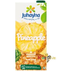 KidzBuzz Juhayna Pineapple Fruit Drink 1 Litre x 12 KidzBuzz Juhayna Pineapple Fruit Drink 1 Litre x 12