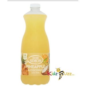 KidzBuzz Don Simon Pineapple & Coconut Juice Drink 1.5Ltr x12 KidzBuzz Don Simon Pineapple & Coconut Juice Drink 1.5Ltr x12