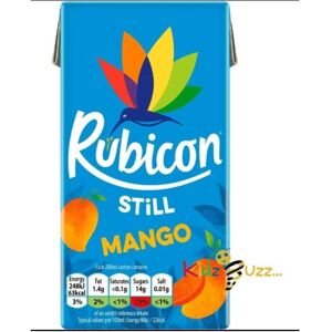 Rubicon Still Mango Juice Drink 288Ml x24 Rubicon Still Mango Juice Drink 288Ml x24