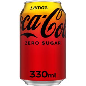 Coca Cola Coca-Cola Zero Sugar Lemon 330ml (Pack of 24) Coca Cola Coca-Cola Zero Sugar Lemon 330ml (Pack of 24)