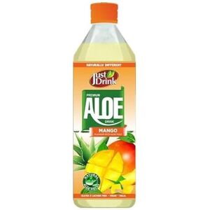 KidzBuzz Just Drink Aloe Vera 12 x 500ml Bottles - (Mango PET) KidzBuzz Just Drink Aloe Vera 12 x 500ml Bottles - (Mango PET)