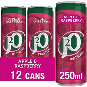 J2O Fruit Juice, Apple and Raspberry, 250ml Cans (Pack of 12) J2O Fruit Juice, Apple and Raspberry, 250ml Cans (Pack of 12)