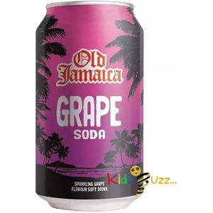 KidzBuzz Old Jamaica Grape Soda 330ml X 24 KidzBuzz Old Jamaica Grape Soda 330ml X 24