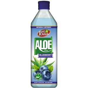 KidzBuzz (Pack Of 18) JUST DRNK - ALOE DRINK BLUEBERRY 500ML KidzBuzz (Pack Of 18) JUST DRNK - ALOE DRINK BLUEBERRY 500ML