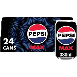 Pepsi Max No Sugar Cola Cans 24 x 330ml Pepsi Max No Sugar Cola Cans 24 x 330ml