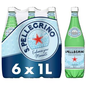 San Pellegrino Sparkling Natural Mineral Water 6x1L San Pellegrino Sparkling Natural Mineral Water 6x1L