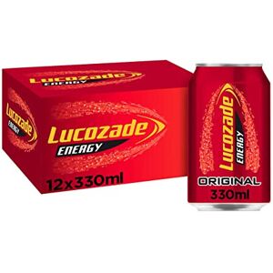 Lucozade Energy Drink Original 12x330ml multipack Lucozade Energy Drink Original 12x330ml multipack