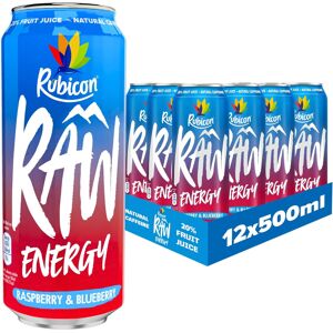 Rubicon RAW Raspberry & Blueberry Energy Drink - Energy Drink Rubicon RAW Raspberry & Blueberry Energy Drink - Energy Drink