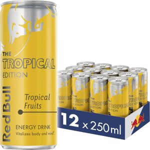 (Tropical) Red Bull Energy Drink 250 ml x12 (Tropical) Red Bull Energy Drink 250 ml x12