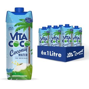 Vita Coco Pure Coconut Water Multipack 1L x 6, Naturally Hydrating Vita Coco Pure Coconut Water Multipack 1L x 6, Naturally Hydrating
