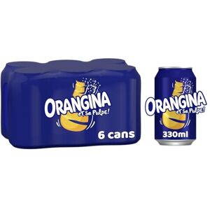 Ribena Orangina Sparkling Fruit Drink; Multipack of 6 x 330ml cans; contains a blend of Ribena Orangina Sparkling Fruit Drink; Multipack of 6 x 330ml cans; contains a blend of