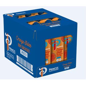 Princes Pure Orange Juice Smooth, 12 x 1L Princes Pure Orange Juice Smooth, 12 x 1L
